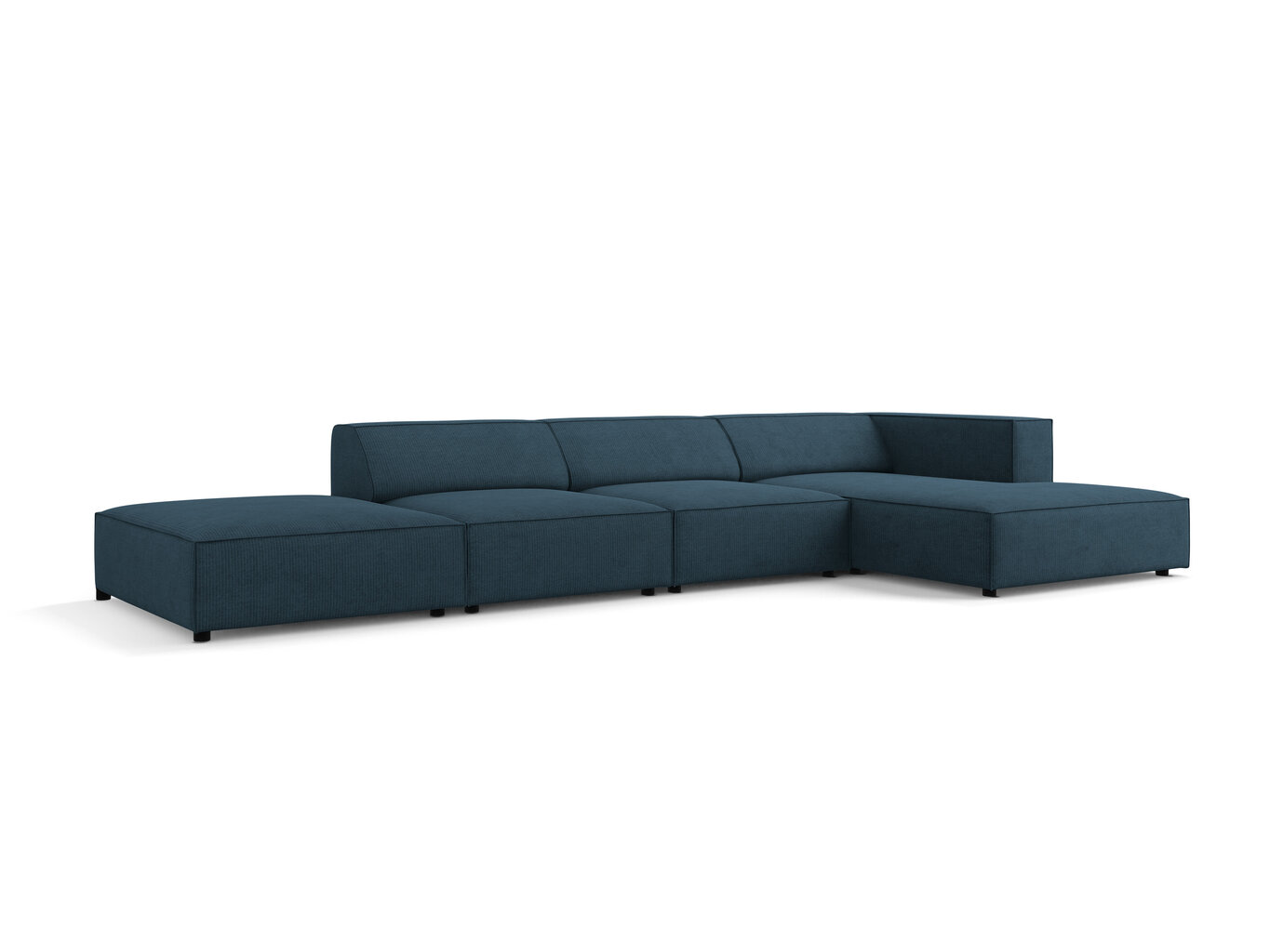 Mīksts stūrītis Cosmopolitan Design Arendal 5, zils cena un informācija | Stūra dīvāni | 220.lv