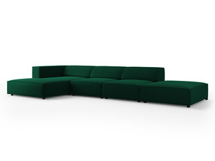 Stūra dīvānss Cosmopolitan Design Arendal 5, zaļš cena un informācija | Stūra dīvāni | 220.lv