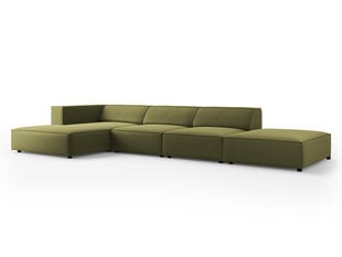 Stūra dīvānss Cosmopolitan Design Arendal 5, zaļš cena un informācija | Stūra dīvāni | 220.lv