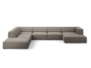 Stūra dīvānss Cosmopolitan Design Arendal, pelēks cena un informācija | Stūra dīvāni | 220.lv