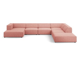 Stūra dīvānss Cosmopolitan Design Arendal, rozā cena un informācija | Stūra dīvāni | 220.lv