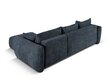 Stūra dīvānss Cosmopolitan Design Matera 4, zils cena un informācija | Stūra dīvāni | 220.lv