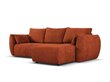 Mīksts stūrītis Cosmopolitan Design Matera 4, oranžs cena un informācija | Stūra dīvāni | 220.lv