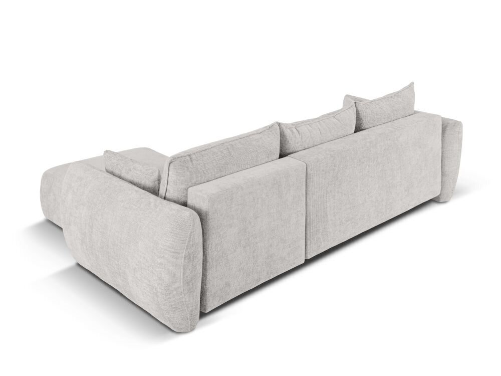 Stūra dīvānss Cosmopolitan Design Matera 4, pelēks cena un informācija | Stūra dīvāni | 220.lv