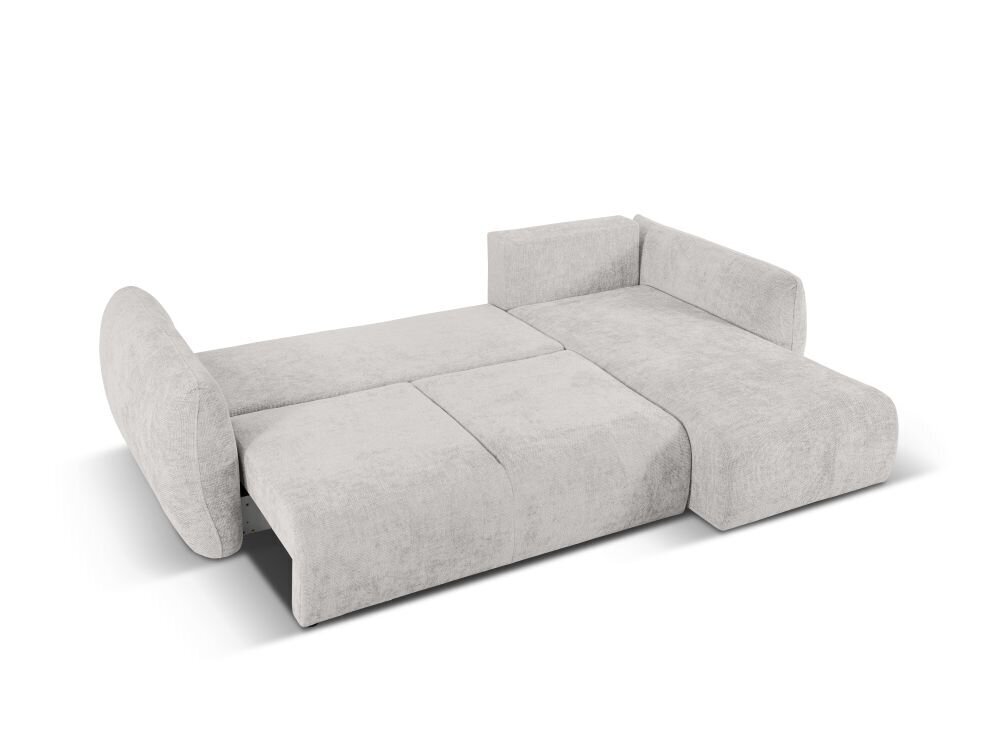 Stūra dīvānss Cosmopolitan Design Matera 4, pelēks cena un informācija | Stūra dīvāni | 220.lv