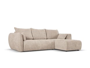 Stūra dīvānss Cosmopolitan Design Matera 4, bēšs cena un informācija | Stūra dīvāni | 220.lv