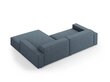 Stūra dīvāns Windsor & Co Lupus 3, zils цена и информация | Stūra dīvāni | 220.lv