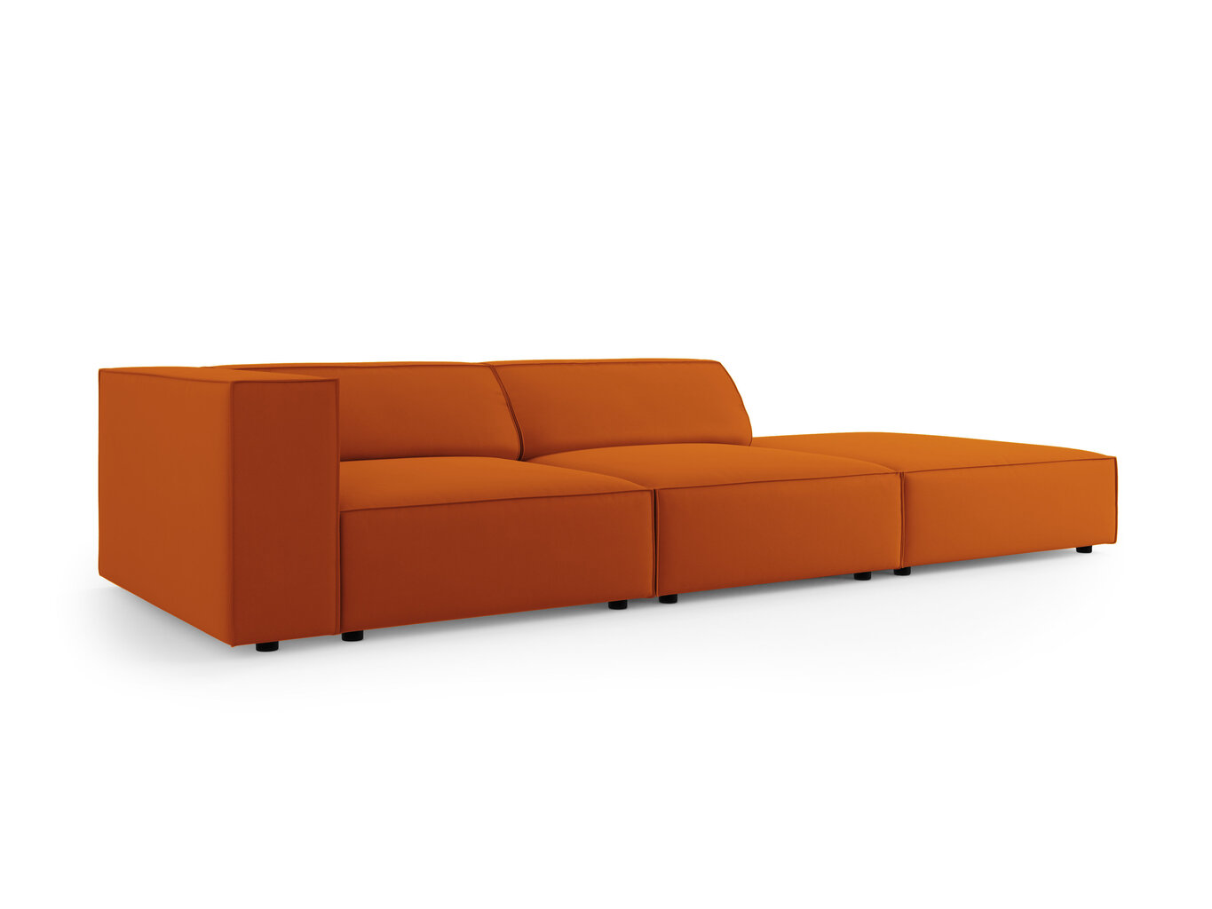 Dīvāns Cosmopolitan Design Arendal, oranžs cena un informācija | Dīvāni | 220.lv