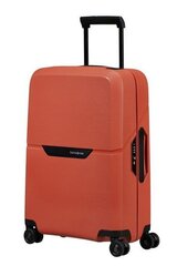 Salona koferis Samsonite Magnum Eco, 55 cm, oranžs cena un informācija | Koferi, ceļojumu somas | 220.lv