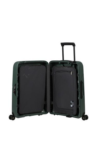 Salona koferis Samsonite Magnum Eco, 55 cm, zaļš cena un informācija | Koferi, ceļojumu somas | 220.lv