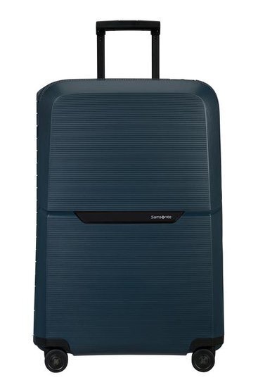 Koferis Samsonite Magnum Eco, 75 cm, tumši zils cena un informācija | Koferi, ceļojumu somas | 220.lv