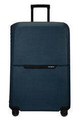 Koferis Samsonite Magnum Eco, 81 cm, tumši zils cena un informācija | Koferi, ceļojumu somas | 220.lv