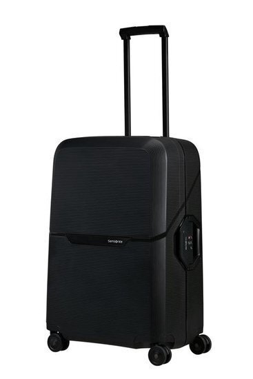 Koferis Samsonite Magnum Eco, 69 cm, melns cena un informācija | Koferi, ceļojumu somas | 220.lv