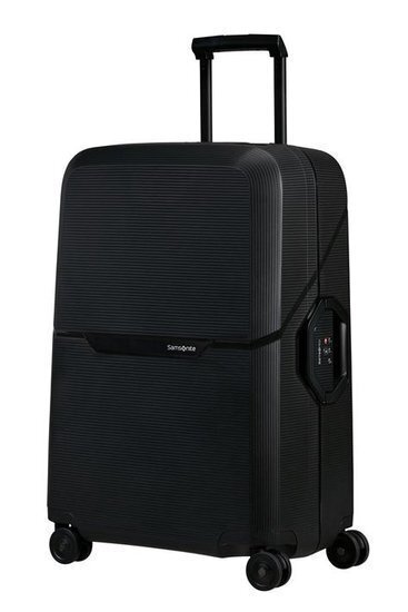 Koferis Samsonite Magnum Eco, 69 cm, melns cena un informācija | Koferi, ceļojumu somas | 220.lv