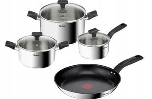 Katlu un pannu komplekts Ingenio Delicious B925S655 B8180555, 16/20/24/26 cm, 7 daļas Tefal цена и информация | Кастрюли, скороварки | 220.lv