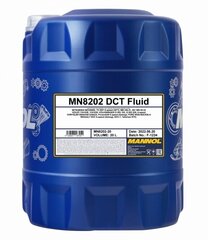 Синтетическое трансмиссионное масло Mannol DCT Fluid 20 л цена и информация | Масла для других деталей автомобиля | 220.lv