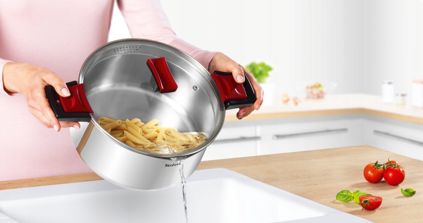 Katlu un pannu komplekts, 13 daļas Tefal Cook&Clip G723SA74 cena un informācija | Katli, tvaika katli | 220.lv