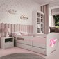 Bērnu gulta ar atvilktni un matraci Kocot Kids BabyDreams, balta цена и информация | Bērnu gultas | 220.lv