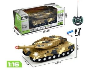 Rotaļlieta tanks Madej, zaļš цена и информация | Игрушки для мальчиков | 220.lv