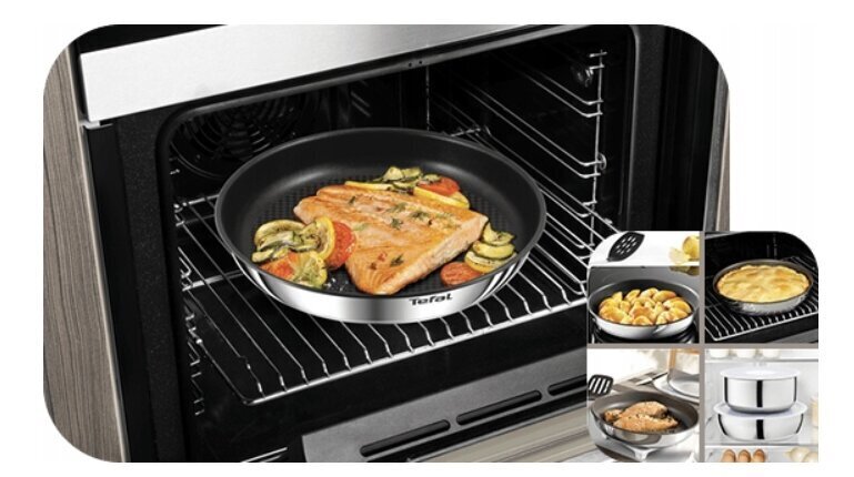 Pannu komplekts Ingenio Emotion L897S374, 7 daļas Tefal cena un informācija | Pannas | 220.lv