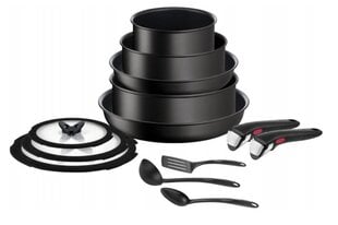 Katlu un pannu komplekts Ingenio Unlimited L7639543, 13 gab Tefal cena un informācija | Katli, tvaika katli | 220.lv