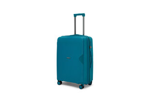 Paplašināms koferis Blumoonky Altair, 66 cm, zils цена и информация | Чемоданы, дорожные сумки | 220.lv