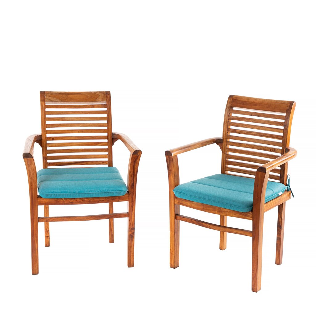 Krēsla spilvens Hobbygarden Ada, zils cena un informācija | Krēslu paliktņi | 220.lv