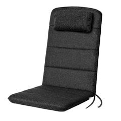 Krēsla spilvens Hobbygarden Antonia, melns cena un informācija | Krēslu paliktņi | 220.lv