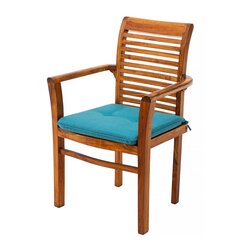 Krēsla spilvens Hobbygarden Bella, zils cena un informācija | Krēslu paliktņi | 220.lv