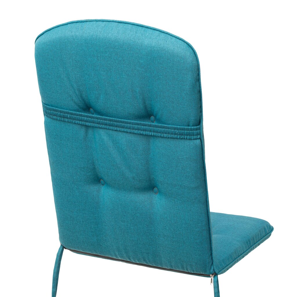 Krēsla spilvens Hobbygarden Benita, zils cena un informācija | Krēslu paliktņi | 220.lv