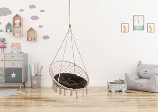 Подушка для кресла Hobbygarden Stork, коричневая цена и информация | Подушки, наволочки, чехлы | 220.lv