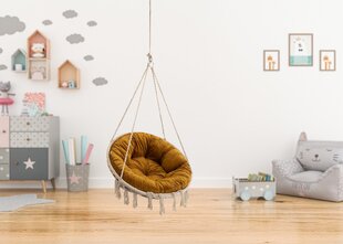 Подушка для кресла Hobbygarden Stork, желтая цена и информация | Подушки, наволочки, чехлы | 220.lv