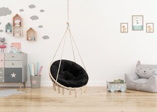 Подушка для кресла Hobbygarden Stork, черная цена и информация | Подушки, наволочки, чехлы | 220.lv