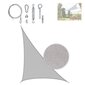 Saulessargs Hobbygarden, 4,5x6x7,5 m pelēka cena un informācija | Saulessargi, markīzes un statīvi | 220.lv