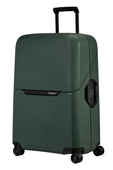 Koferis Samsonite Magnum Eco, 75 cm, zaļš cena un informācija | Koferi, ceļojumu somas | 220.lv