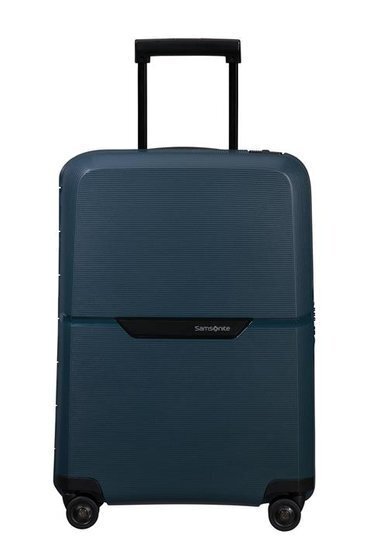 Salona koferis Samsonite Magnum Eco, 55 cm, tumši zils cena un informācija | Koferi, ceļojumu somas | 220.lv