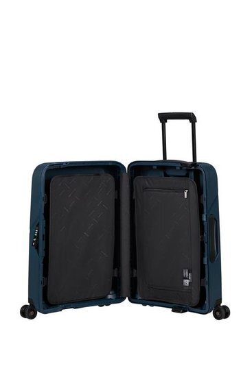 Salona koferis Samsonite Magnum Eco, 55 cm, tumši zils cena un informācija | Koferi, ceļojumu somas | 220.lv