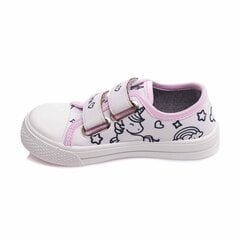 Спортивная обувь для девочек Weestep, белая цена и информация | Детская спортивная обувь | 220.lv