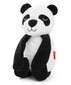 Plīša panda Skip Hop, balta/melna cena un informācija | Rotaļlietas zīdaiņiem | 220.lv