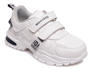 Brīvā laika apavi zēniem Weestep, balti cena un informācija | Sporta apavi bērniem | 220.lv