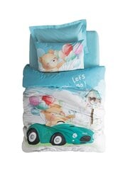 Bērnu gultas veļas komplekts Buddy Fitted, 160x220, 3-daļīgs Cotton Box цена и информация | Детское постельное бельё | 220.lv