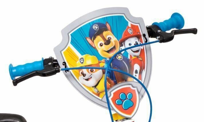 Velosipēds bērniem Paw Patrol 16", sarkans cena un informācija | Velosipēdi | 220.lv