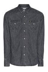 Мужская рубашка Wrangler 112350571, серый  цена и информация | Мужские рубашки | 220.lv