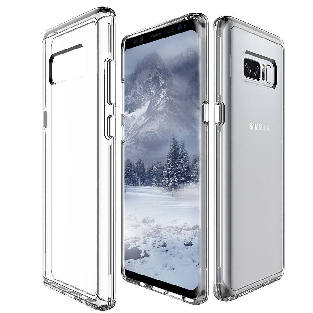 Devia Schockproof Silicone Back Case For Samsung N960 Galaxy Note 9 Transparent cena un informācija | Telefonu vāciņi, maciņi | 220.lv