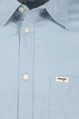 Krekls vīriešiem Wrangler, zils цена и информация | Мужские рубашки | 220.lv