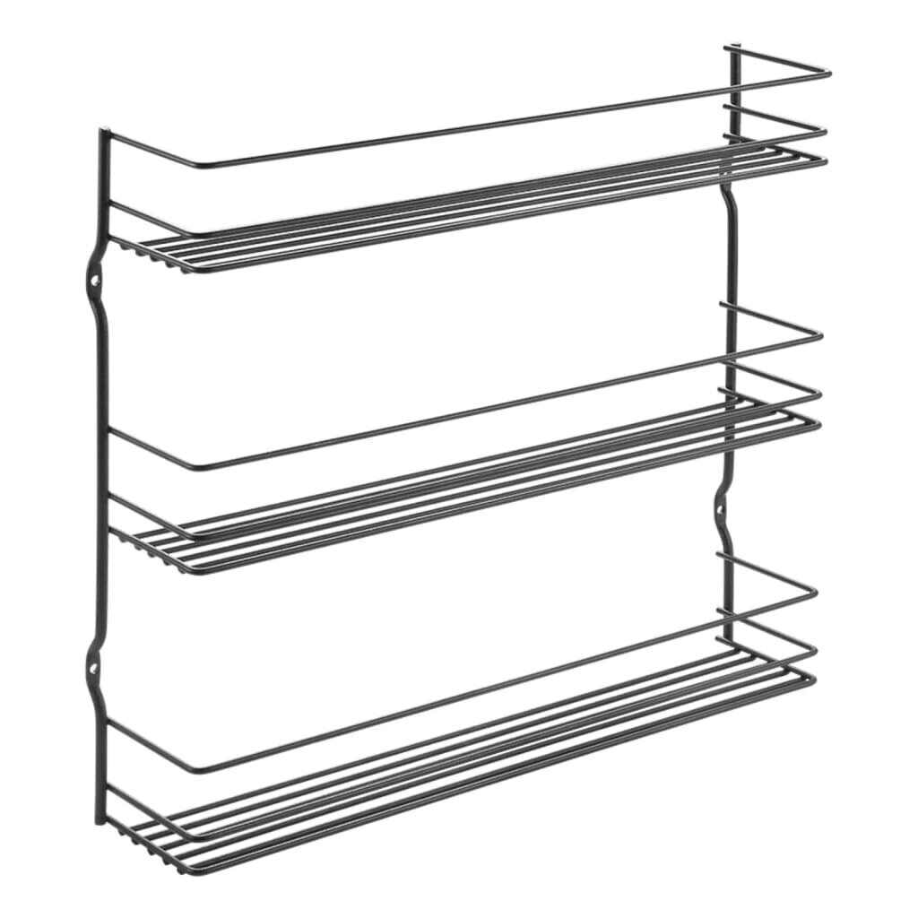 Metaltex garšvielu plaukts, 36x8x32 cm cena un informācija | Garšvielu trauki, dzirnaviņas | 220.lv