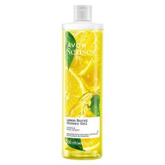 Dušas želeja ar citrona un bazilika aromātu Avon Lemon Burst, 500 ml cena un informācija | Dušas želejas, eļļas | 220.lv