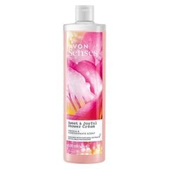 Dušas želeja ar frēziju un granātābolu aromātu Avon Sweet & Joyful, 500 ml cena un informācija | Dušas želejas, eļļas | 220.lv