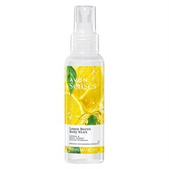 Спрей для тела с ароматом лимона и базилика, Avon Lemon Burst, 100 мл цена и информация | Кремы, лосьоны для тела | 220.lv