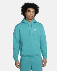 Мужской свитер Nike NSW CLUB HOODIE, бирюзовый цвет цена и информация | Мужские толстовки | 220.lv